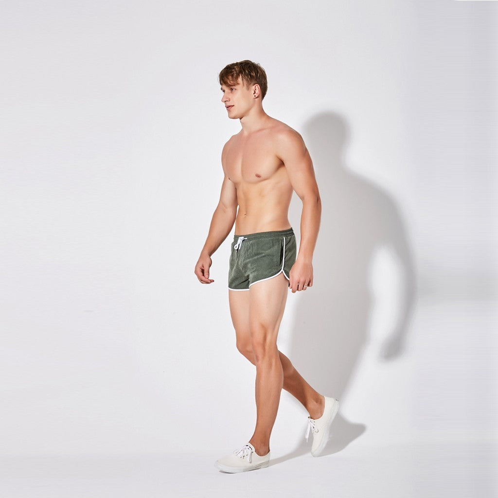 Quick-drying hot spring swimming beach men's shorts