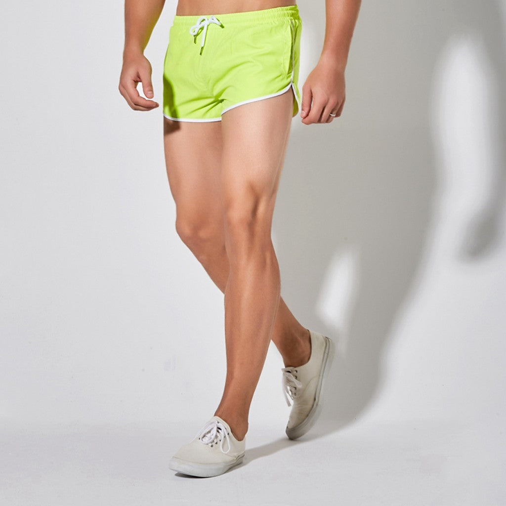 Quick-drying hot spring swimming beach men's shorts