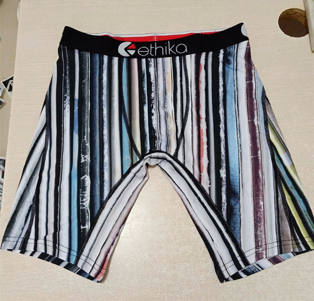 Ice silk long sports boxer