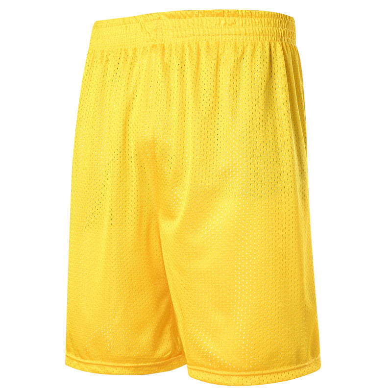 Summer knee shorts code male hip hop Basketball Shorts double training pants breathable mesh five shorts