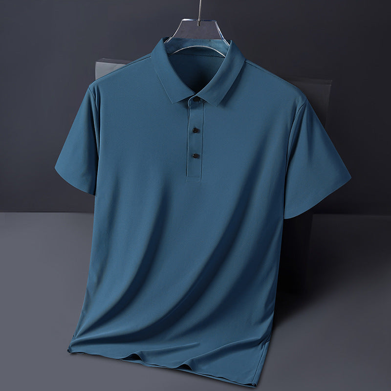 Men's Summer Seamless Ice Silk T-shirt